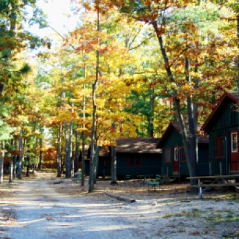 Campers' cabins